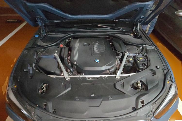 Used BMW 8 Series 2021 Facelift 840i xDrive 4-Door Coupe M Sport Package Engine Bay