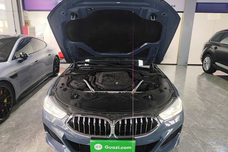 Used BMW 8 Series 2021 Facelift 840i Four-Door Coupe M Sport Package Engine Bay
