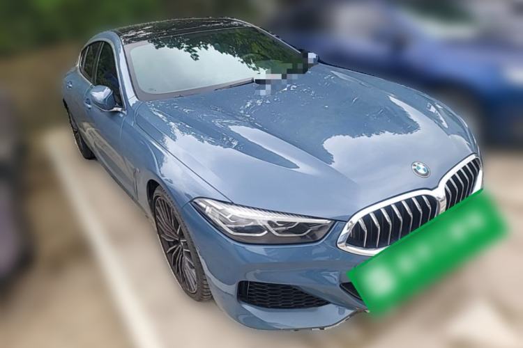 Used BMW 8 Series 2021 840i 4-Door Gran Coupe M Sport Package Front Right 45 Deg