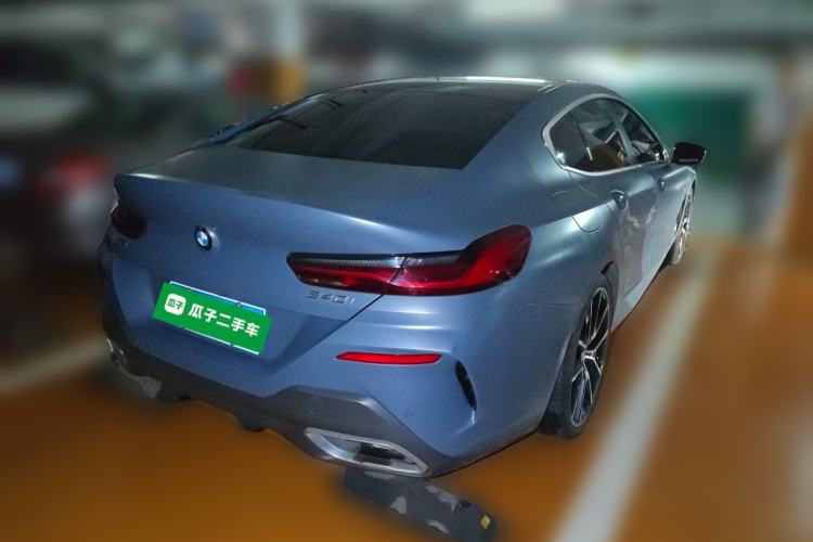 Used BMW 8 Series 2021 Facelift 840i xDrive 4-Door Coupe M Sport Package Rear Right 45 Deg