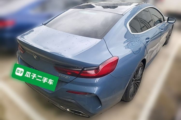 Used BMW 8 Series 2021 840i 4-Door Gran Coupe M Sport Package Rear Right 45 Deg