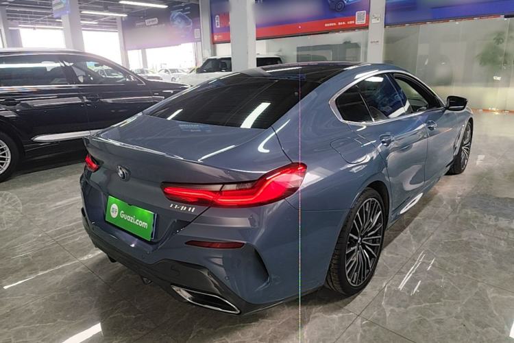 Used BMW 8 Series 2021 Facelift 840i Four-Door Coupe M Sport Package Rear Right 45 Deg