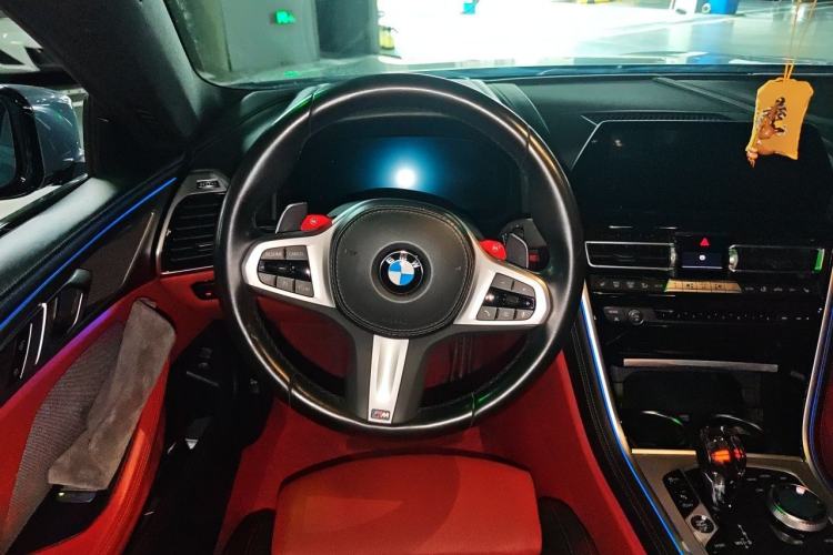Used BMW 8 Series 2021 Facelift 840i Four-Door Coupe M Sport Package Steering Wheel