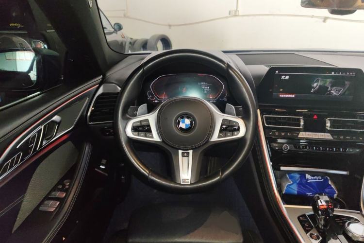 Used BMW 8 Series 2021 Facelift 840i Four-Door Coupe M Sport Package Steering Wheel
