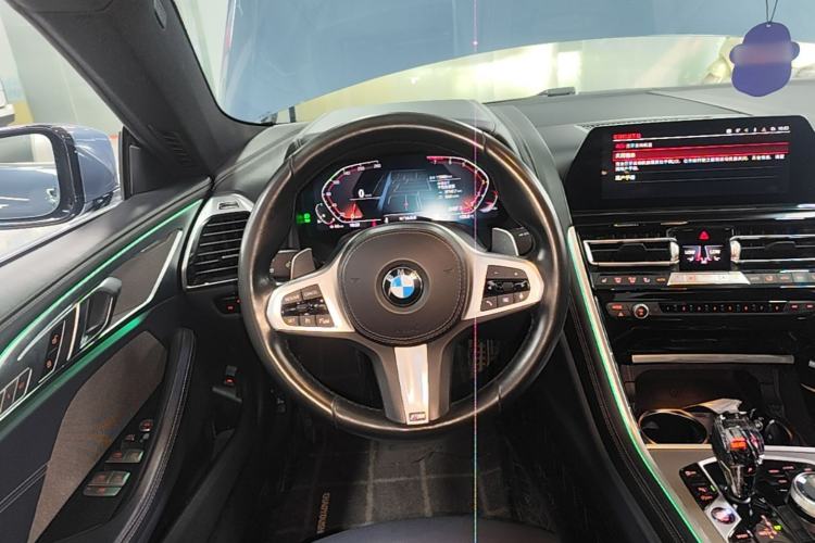 Used BMW 8 Series 2021 Facelift 840i Four-Door Coupe M Sport Package Steering Wheel