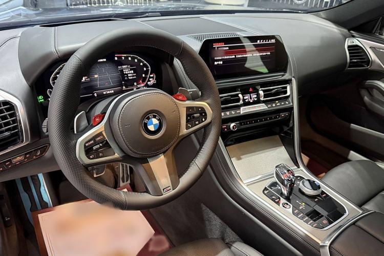 Used BMW 8 Series 2021 840i 4-Door Gran Coupe M Sport Package Interior 3