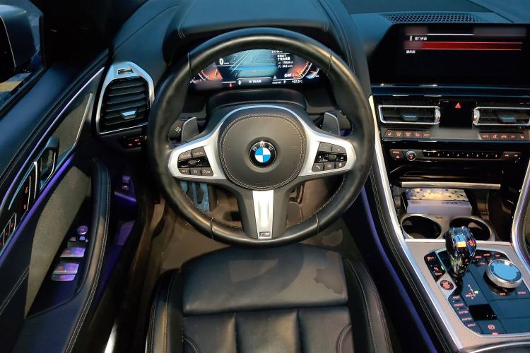 Used BMW 8 Series 2021 Facelift 840i Four-Door Coupe M Sport Package Steering Wheel