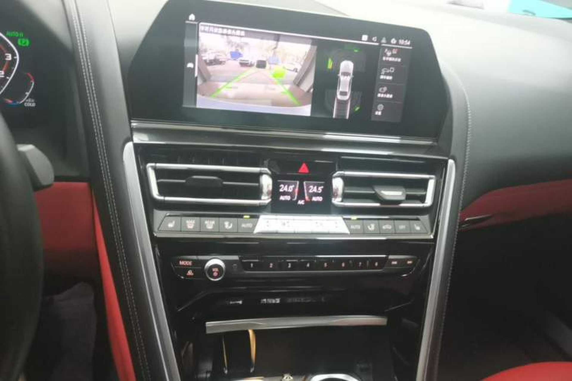 Used BMW 8 Series 2021 840i 4-Door Gran Coupe M Sport Package Audio And AC Panel