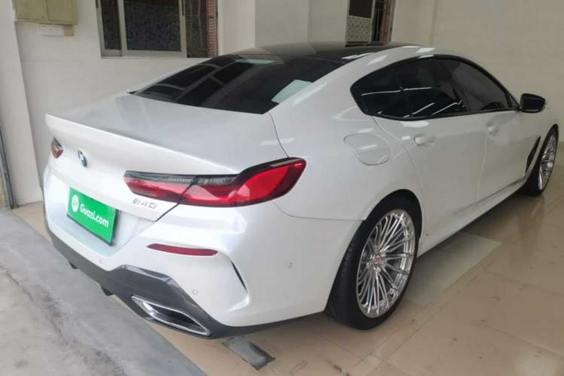 Used BMW 8 Series 2021 840i 4-Door Gran Coupe M Sport Package Rear Right 45 Deg