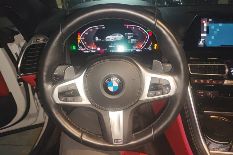 Used BMW 8 Series 2021 840i xDrive 4-Door Gran Coupe M Sport Package Steering Wheel