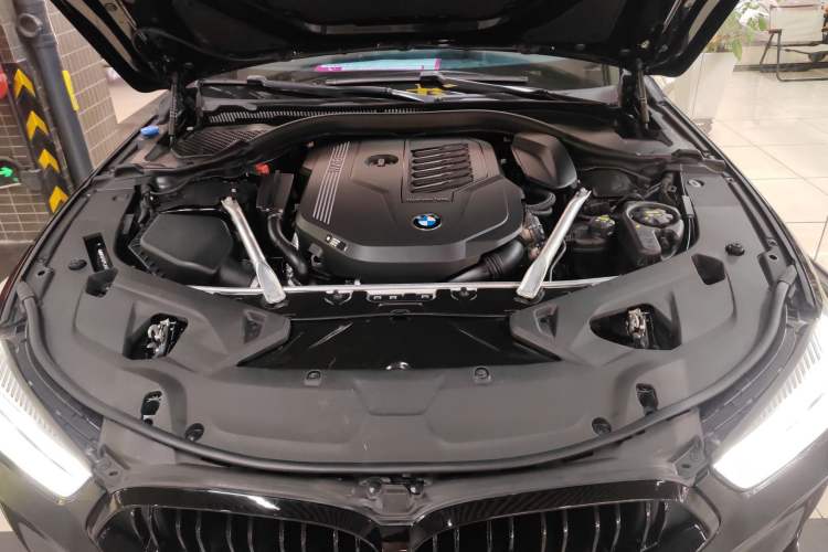 Used BMW 8 Series 2022 840i Four-Door Coupe M Sport Package Engine Bay