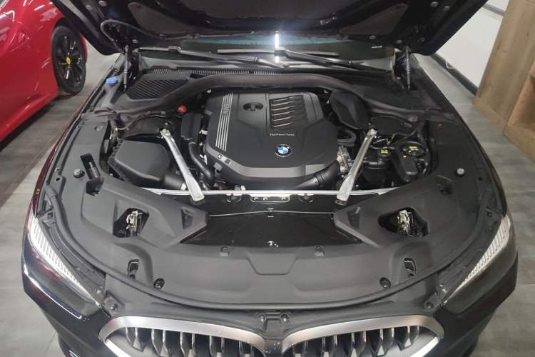 Used BMW 8 Series 2022 840i Four-Door Coupe M Sport Package Engine Bay