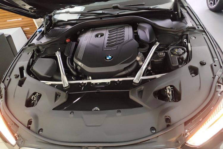 Used BMW 8 Series 2022 840i Four-Door Coupe M Sport Package Engine Bay