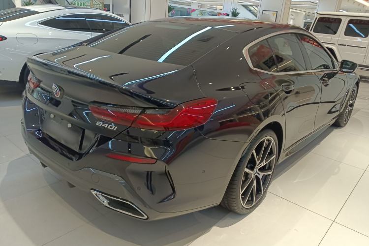 Used BMW 8 Series 2022 840i Four-Door Coupe M Sport Package Rear Right 45 Deg