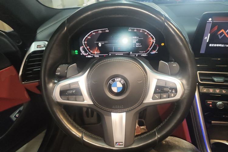 Used BMW 8 Series 2022 840i Four-Door Coupe M Sport Package Steering Wheel