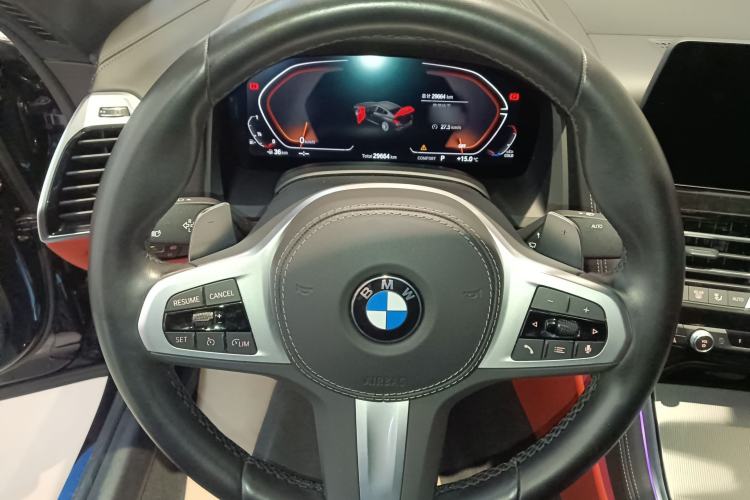 Used BMW 8 Series 2022 840i Four-Door Coupe M Sport Package Steering Wheel