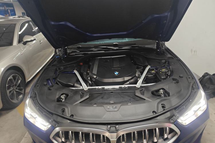 Used BMW 8 Series 2022 840i Four-Door Coupe M Sport Package Engine Bay