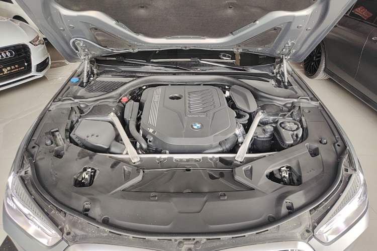 Used BMW 8 Series 2022 840i Four-Door Coupe M Sport Package Engine Bay