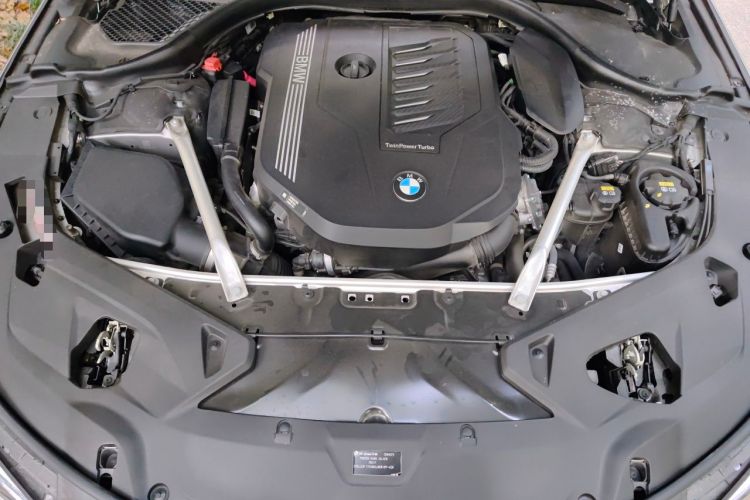 Used BMW 8 Series 2022 840i Four-Door Coupe M Sport Package Engine Bay