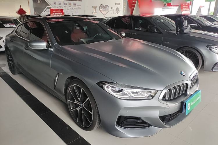 Used BMW 8 Series 2022 840i Four-Door Coupe M Sport Package Front Right 45 Deg