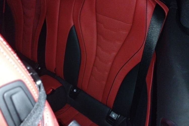 Used BMW 8 Series 2022 840i Convertible Coupe M Sport Package Left Rear Seat