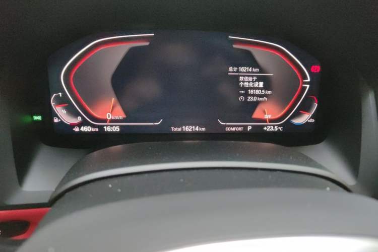Used BMW 8 Series 2022 840i Four-Door Coupe M Sport Package Odometer Close Up