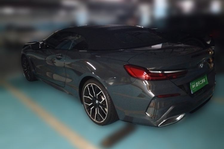 Used BMW 8 Series 2022 840i Convertible Coupe M Sport Package Rear Left 45 Deg