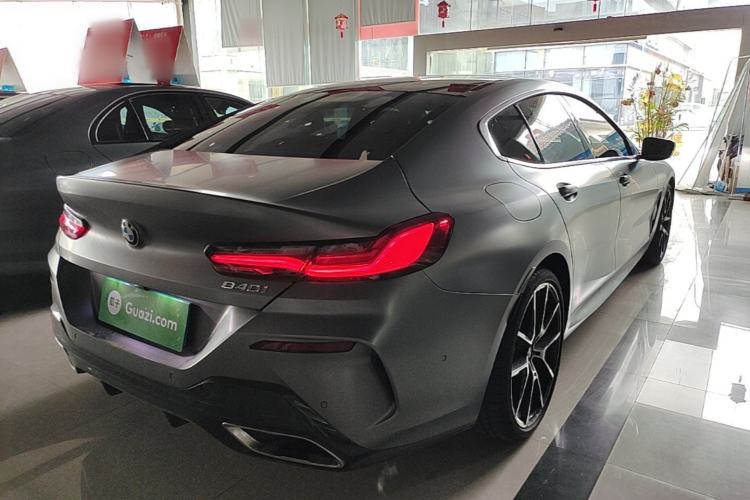 Used BMW 8 Series 2022 840i Four-Door Coupe M Sport Package Rear Right 45 Deg