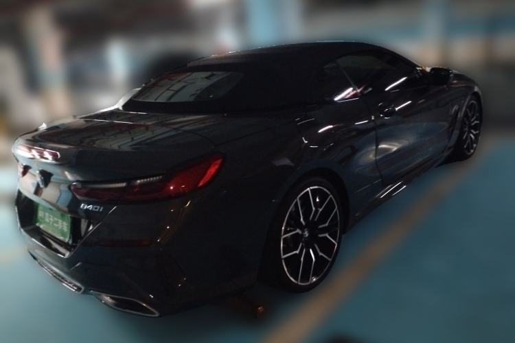 Used BMW 8 Series 2022 840i Convertible Coupe M Sport Package Rear Right 45 Deg