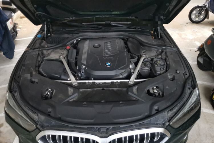 Used BMW 8 Series 2022 840i Four-Door Coupe M Sport Package Engine Bay