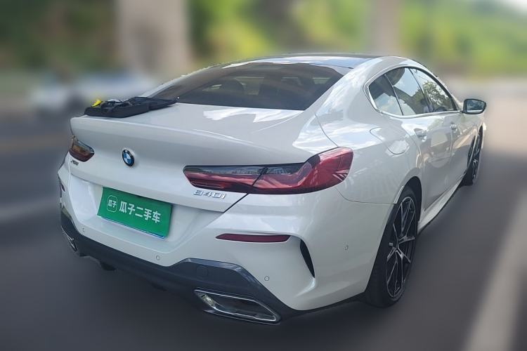 Used BMW 8 Series 2022 840i Four-Door Coupe M Sport Package Rear Right 45 Deg
