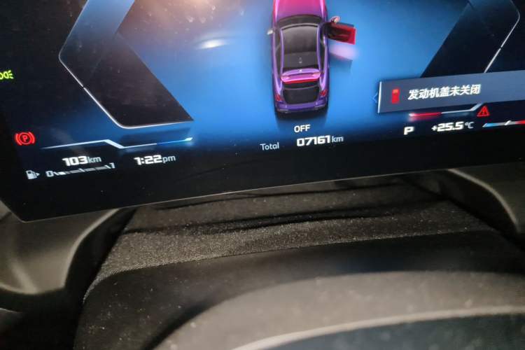 Used BMW M235L 2025 M235L Odometer Close Up