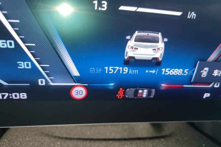 Used BMW M235L 2025 M235L Odometer Close Up