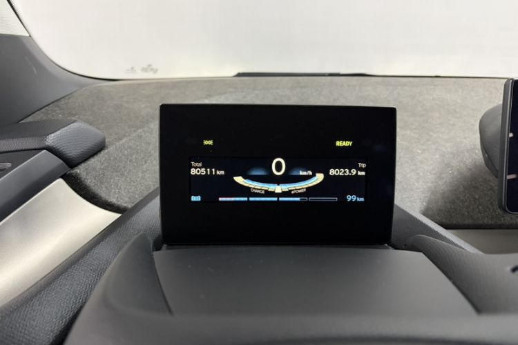 Used BMW i3 2018 Luxury Model Odometer Close Up