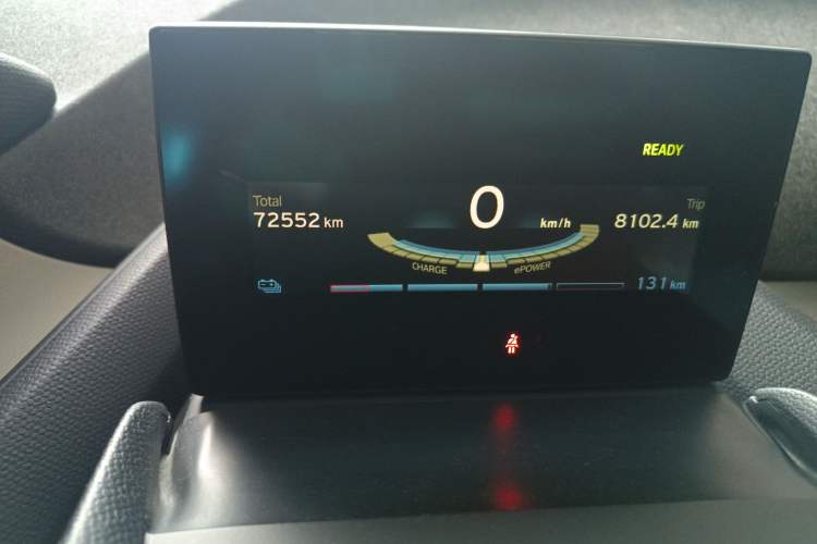 Used BMW i3 2016 Upgraded Fashionable Version Odometer Close Up