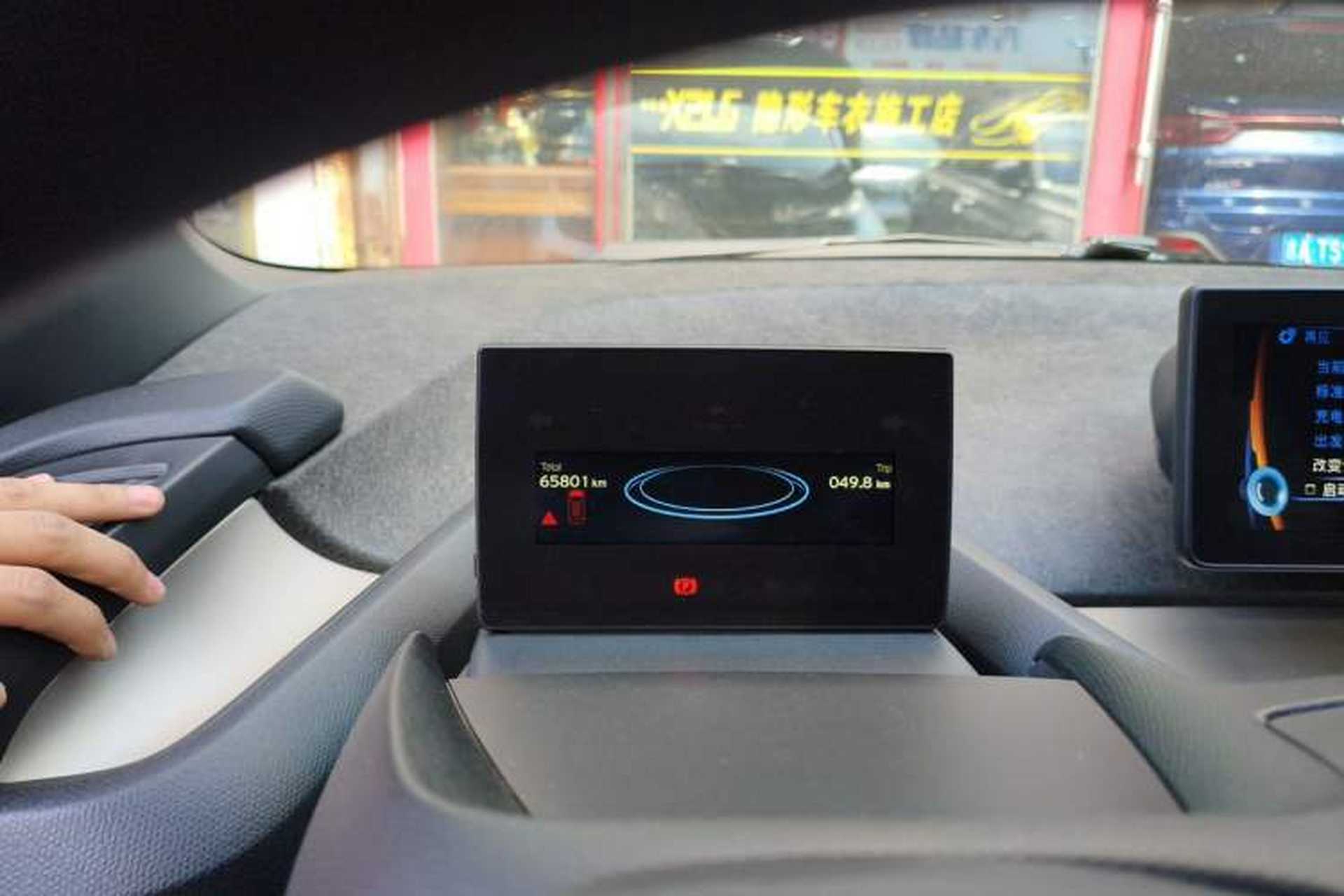 Used BMW i3 2016 Upgraded Deluxe Edition Odometer Close Up
