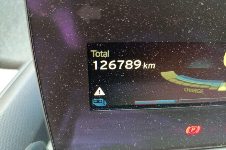 Used BMW i3 2016 Upgraded Fashionable Version Odometer Close Up