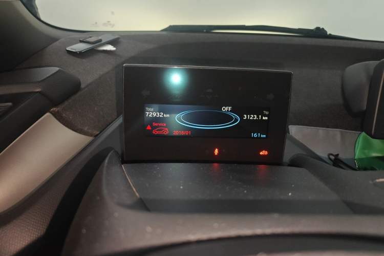 Used BMW i3 2016 Upgraded Fashionable Version Odometer Close Up