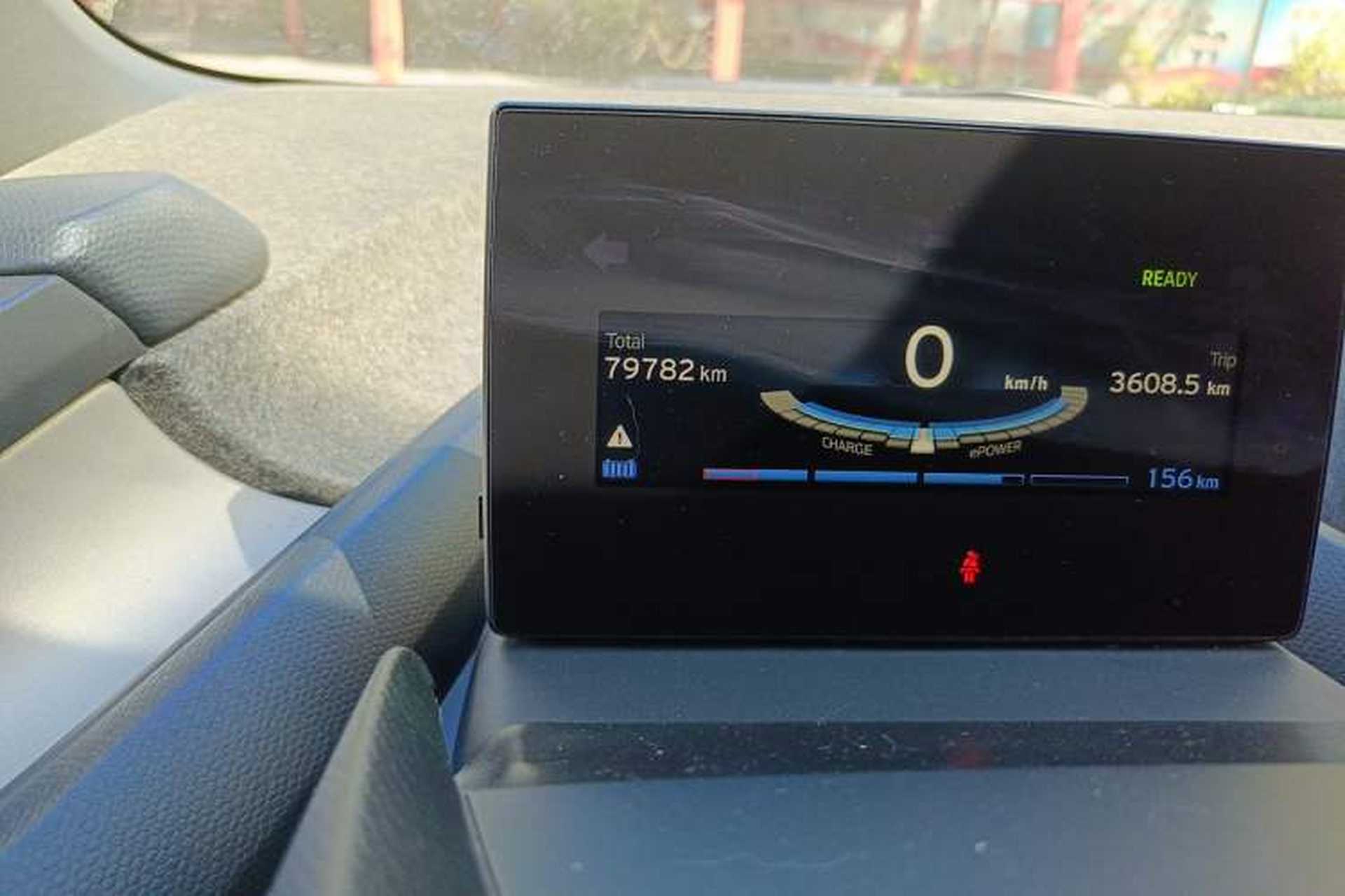 Used BMW i3 2018 Luxury Model Odometer Close Up