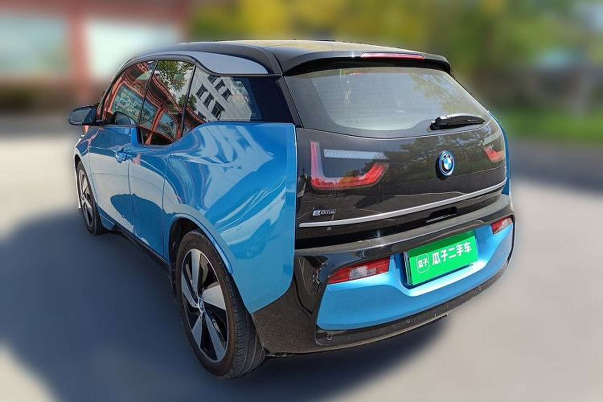 Used BMW i3 2018 Luxury Model Rear Left 45 Deg