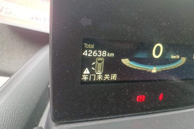 Used BMW i3 2018 Luxury Model Odometer Close Up