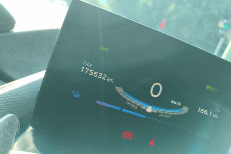 Used BMW i3 2019 Fast Charging Edition Odometer Close Up