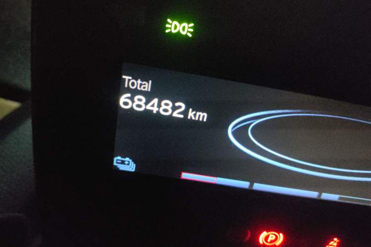 Used BMW i3 2019 Fast Charging Edition Odometer Close Up
