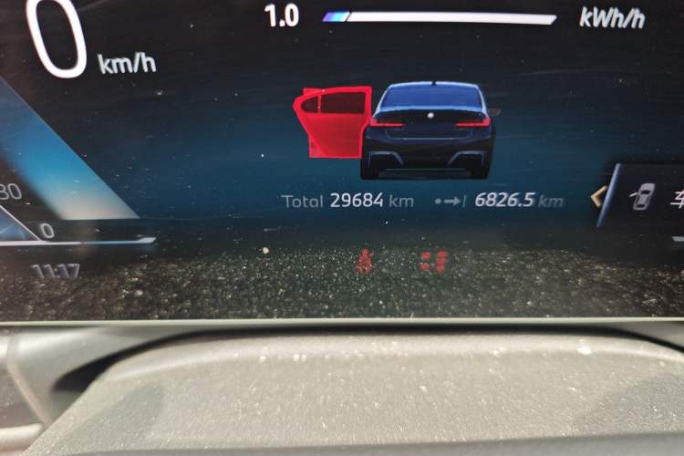 Used BMW i3 2022 eDrive 35 L Odometer Close Up