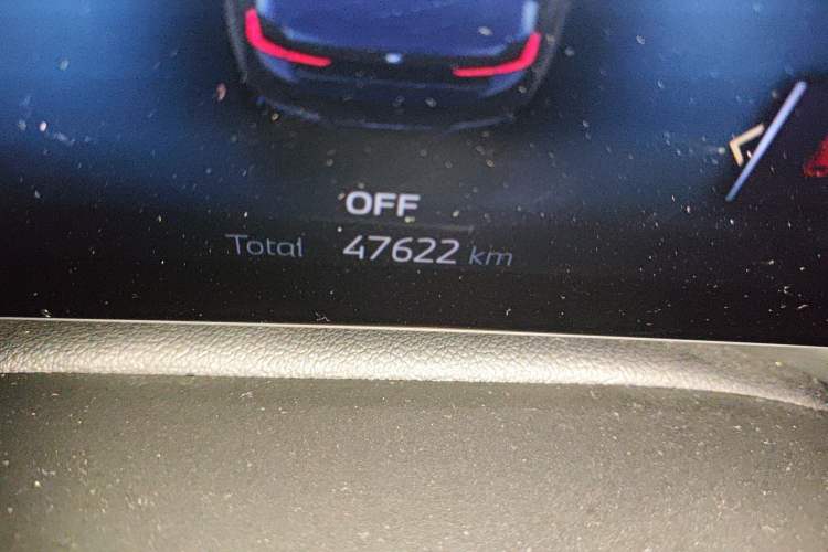 Used BMW i3 2022 eDrive 35 L Odometer Close Up