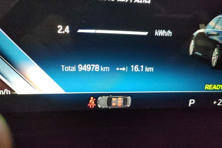 Used BMW i3 2022 eDrive 35 L Odometer Close Up