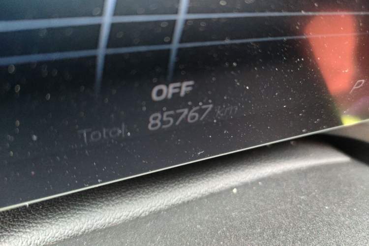 Used BMW i3 2022 eDrive 35 L Odometer Close Up