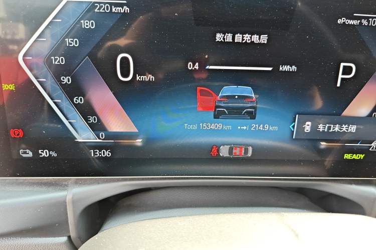 Used BMW i3 2022 eDrive 35 L Odometer Close Up