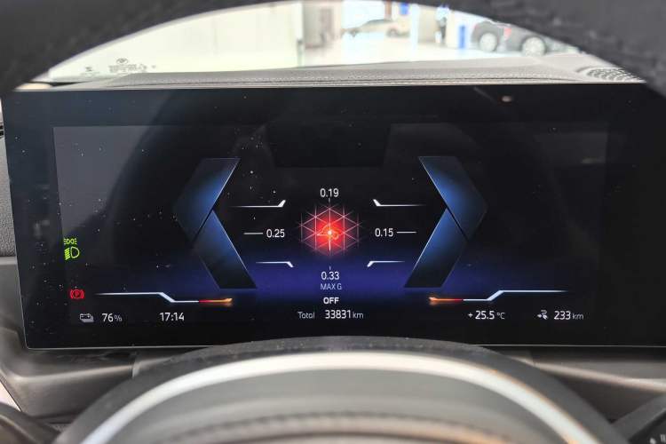 Used BMW i3 2022 eDrive 35 L Odometer Close Up
