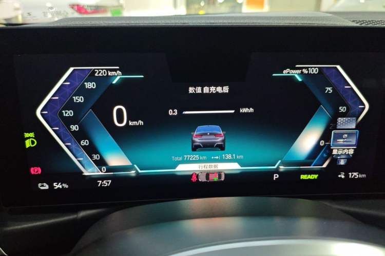 Used BMW i3 2022 eDrive 35 L Odometer Close Up